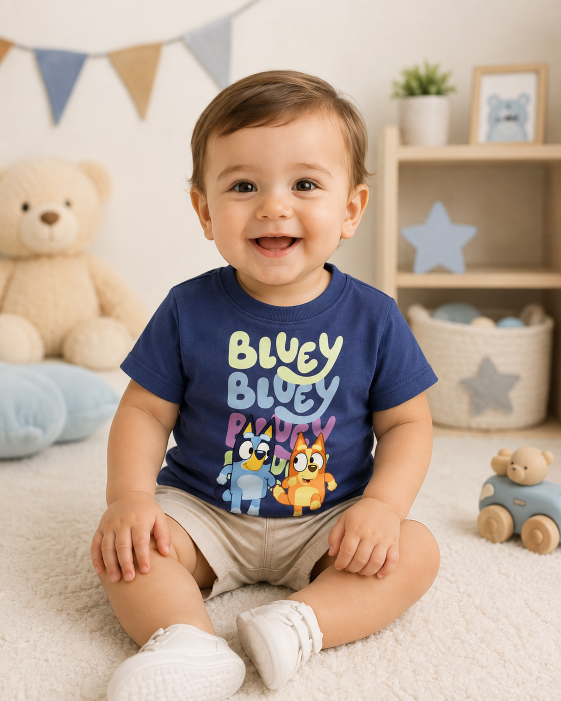 CAMISETA BLUEY NIÑO