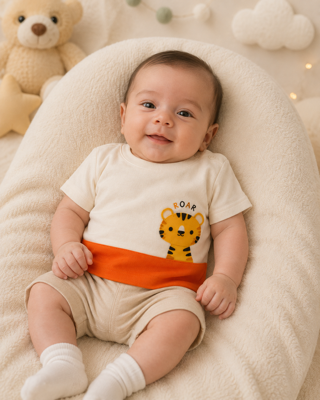 CAMISETA NIÑO POLITO TIGRE