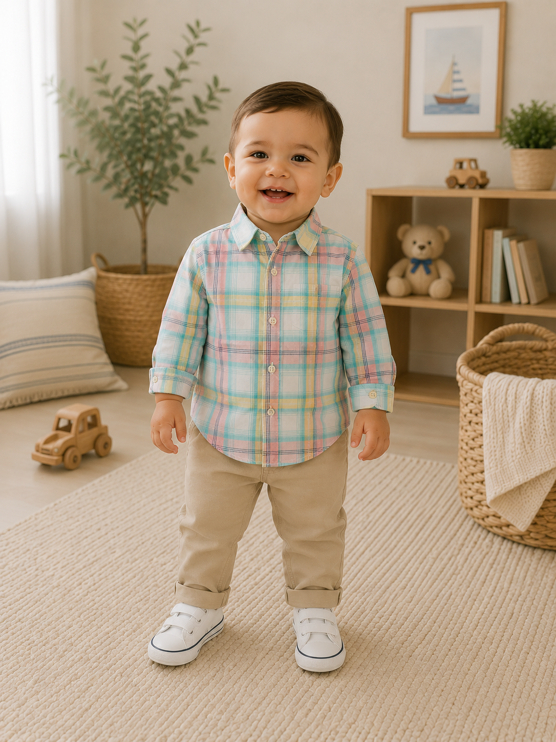 CAMISA MANGA LARGA CARTERS