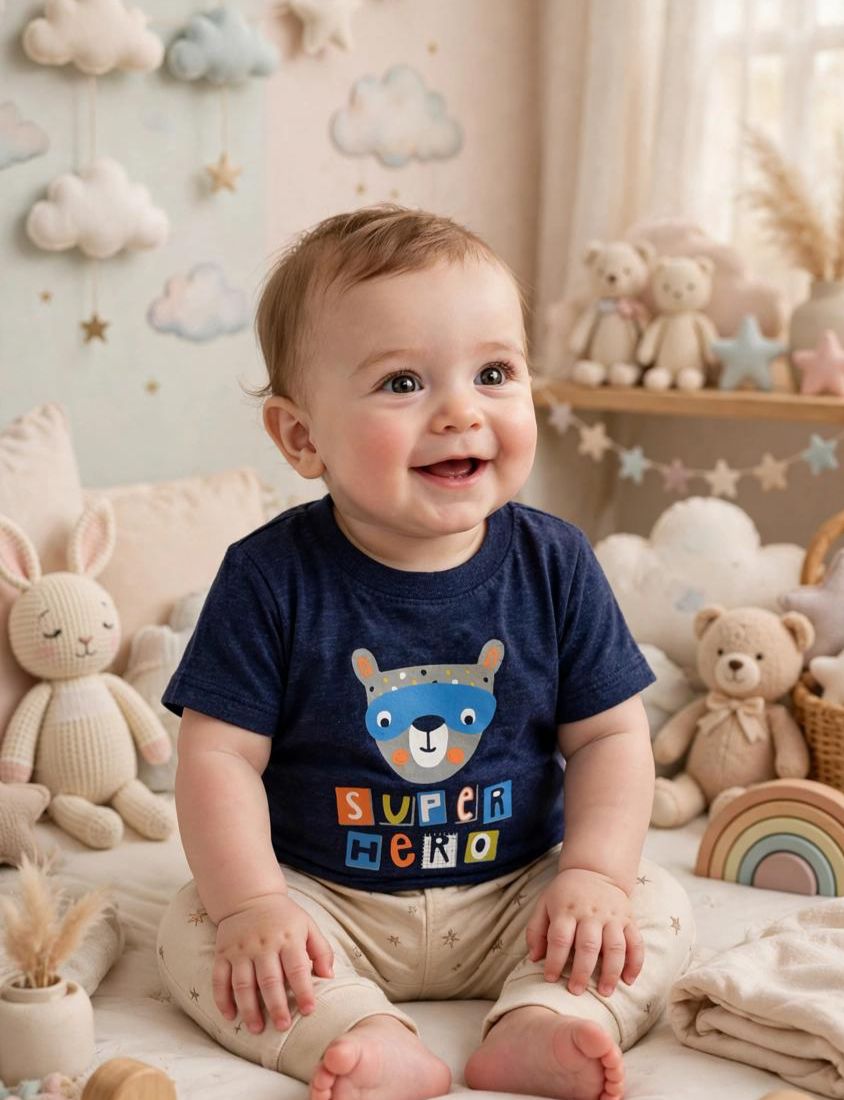 CAMISETA PASA AZUL 6M