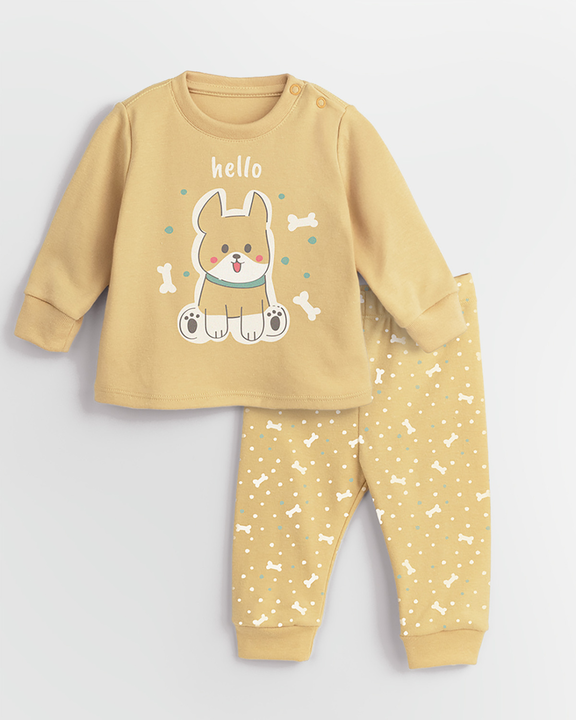 Pijama De 2 Piezas Bebé Niño
