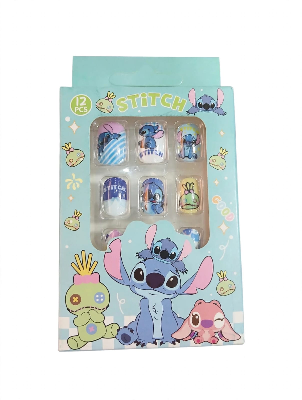 UÑAS NIÑAS STITCH