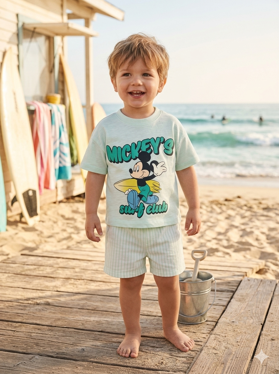CONJ. TURQUESA MICKEY