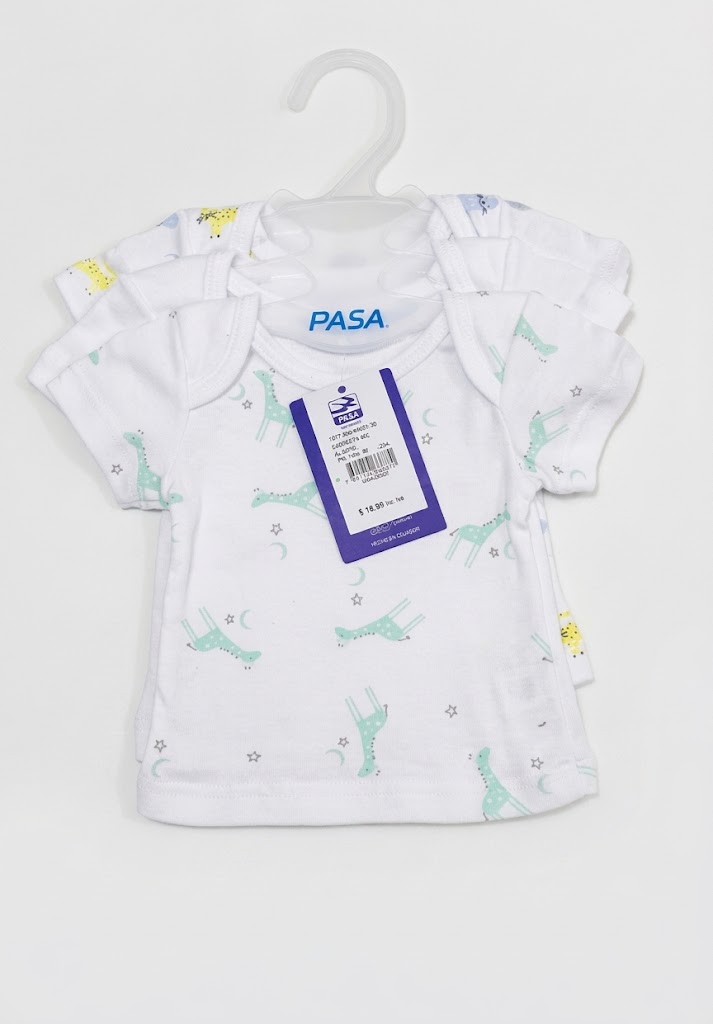 SET X3 CAMISETA  PASA 0M