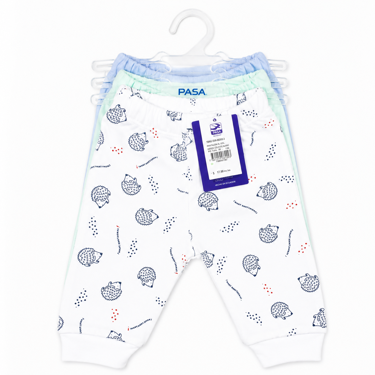 PANTALON X3 PASA 6M