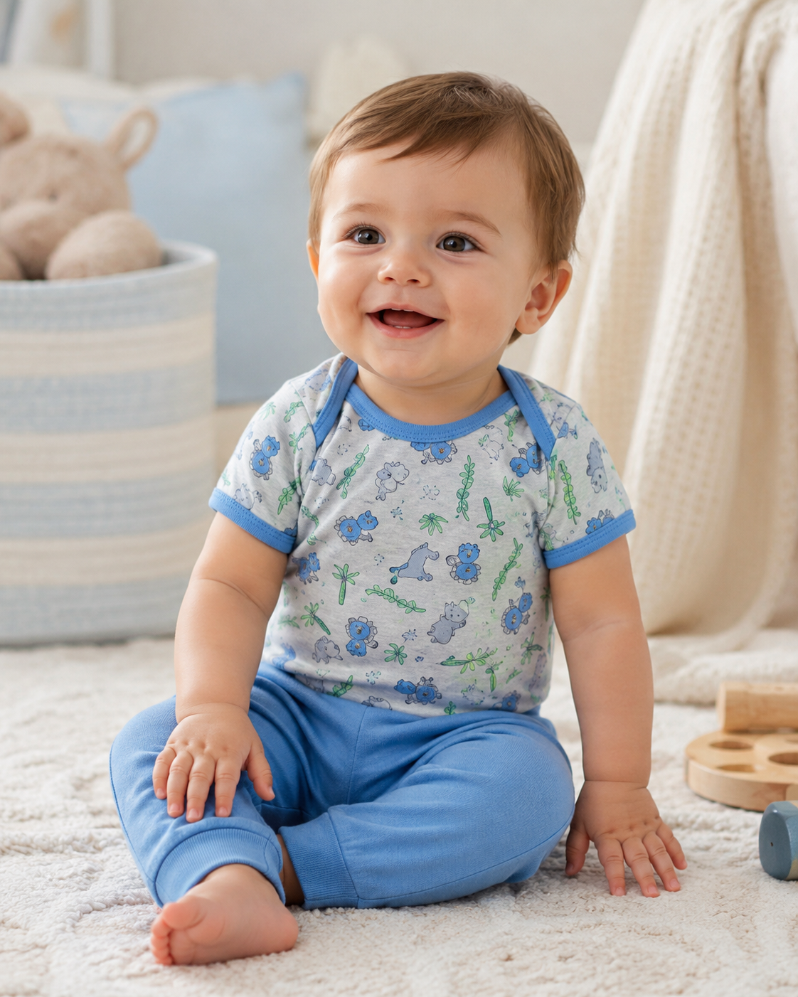CONJ. BODY PANTALON 12M