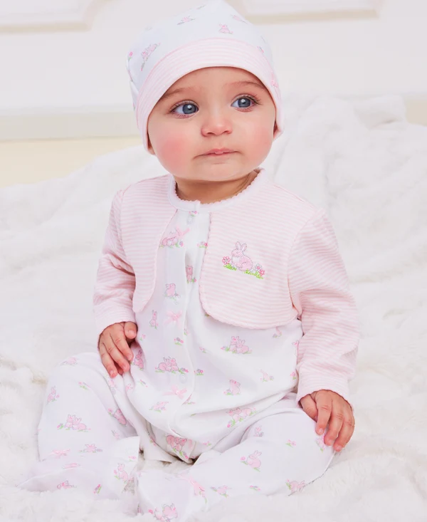 MONITO ROSA PASTEL CONEJITO 
