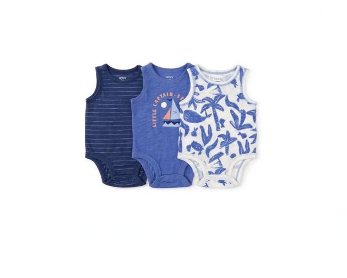 BODIES X3 CARTERS AZUL