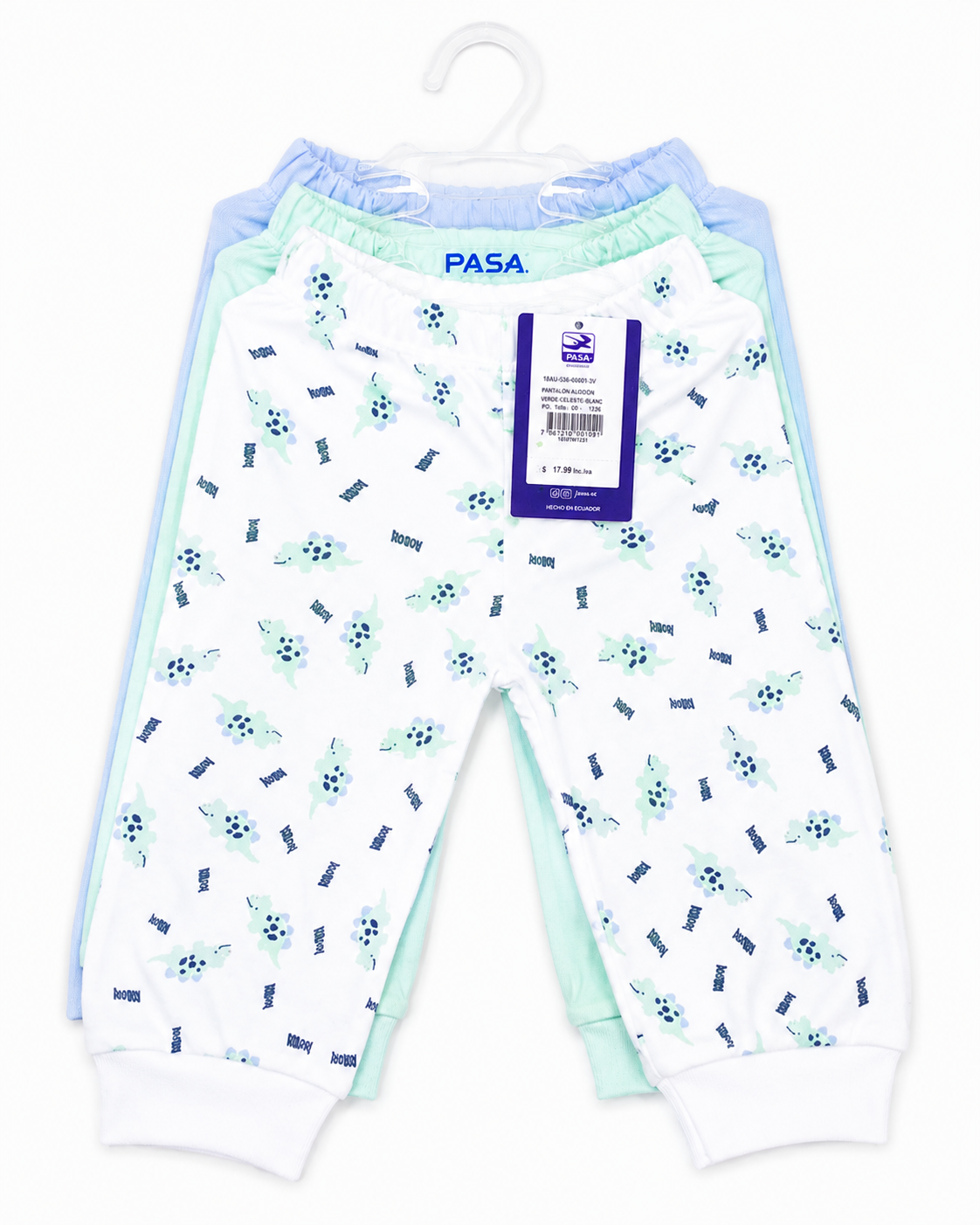 PANTALON PASA X3 18M