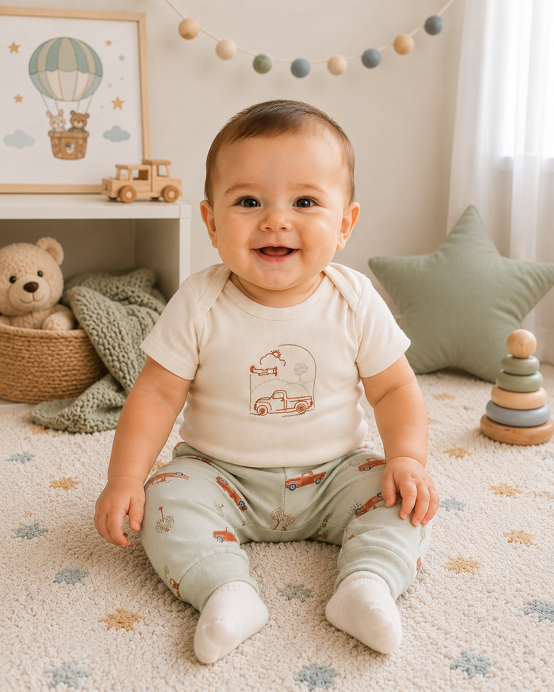 CONJ. BODY CARTERS NIÑO 6-9M