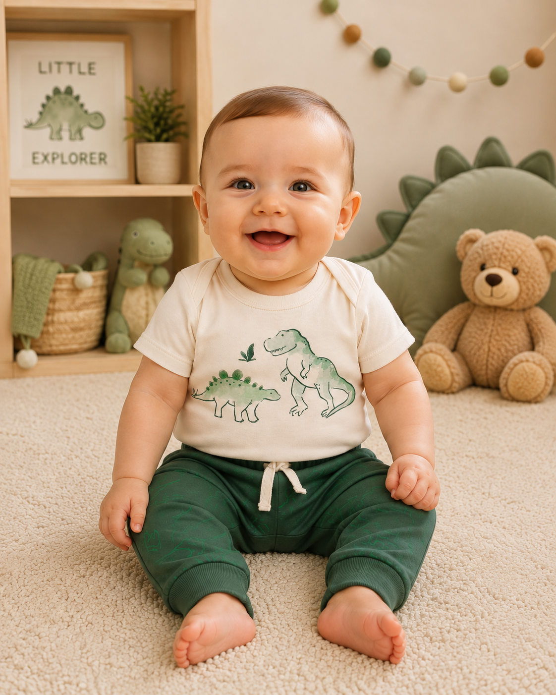 SET NIÑO BODY DINOSAURIO