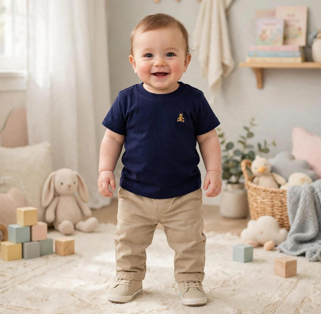 CAMISA BABY GAP AZUL