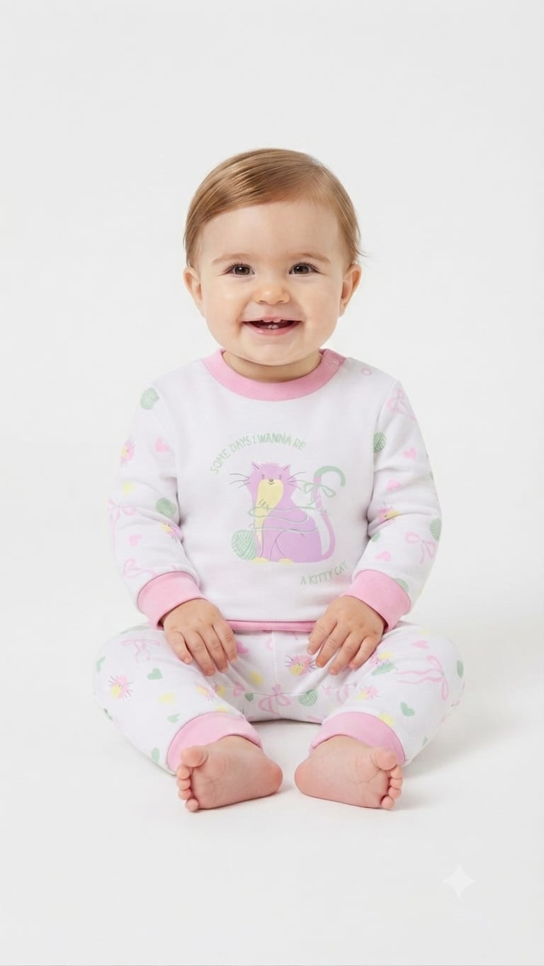 PIJAMA CAMISETA NIÑA 18M