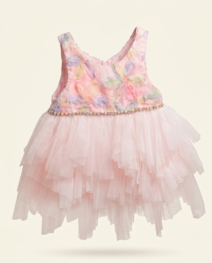 VESTIDO DE FIESTA PARA BEBÉ 