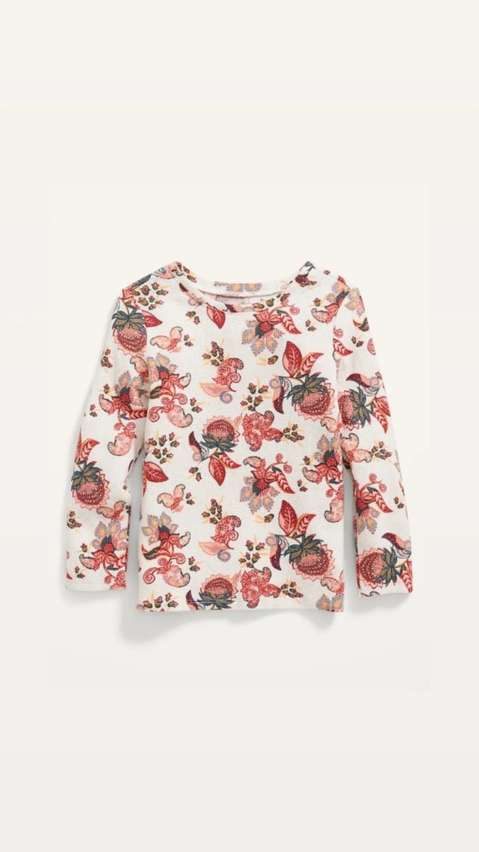BLUSA MANGA LARGA ESTAMPADO NIÑA