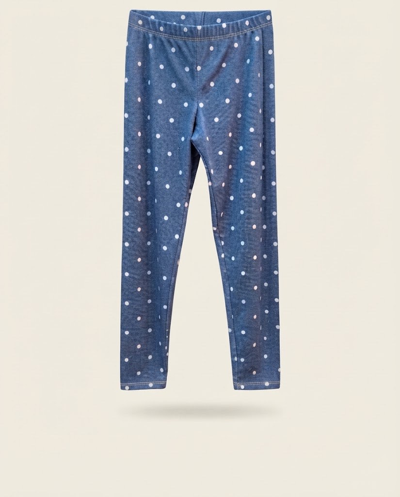 LEGGINS NIÑA AZUL T8