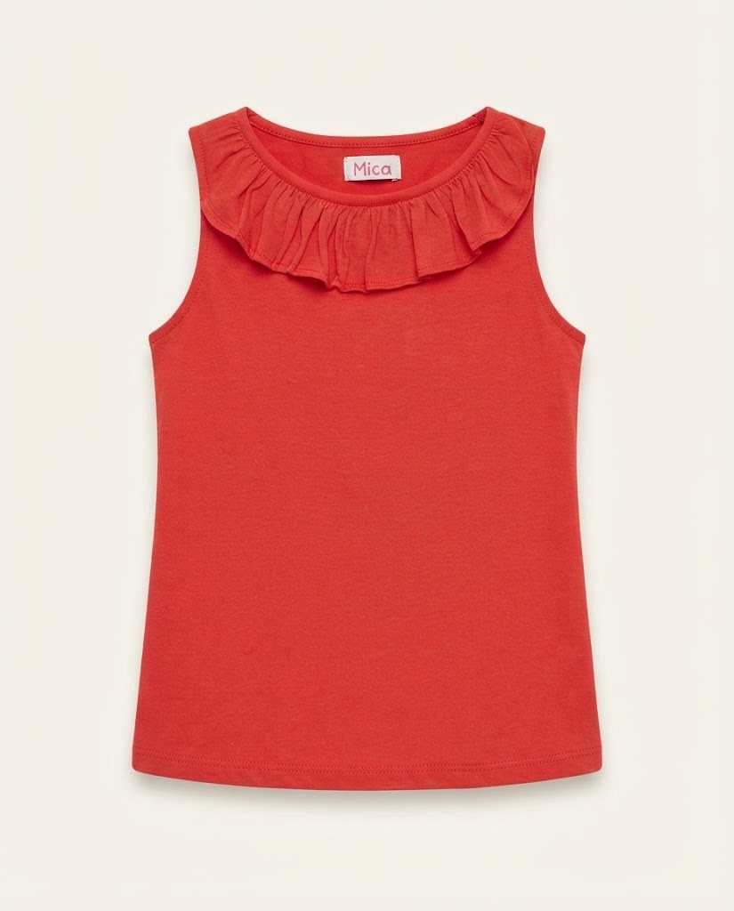 Blusa S/M Arandelas Roja
