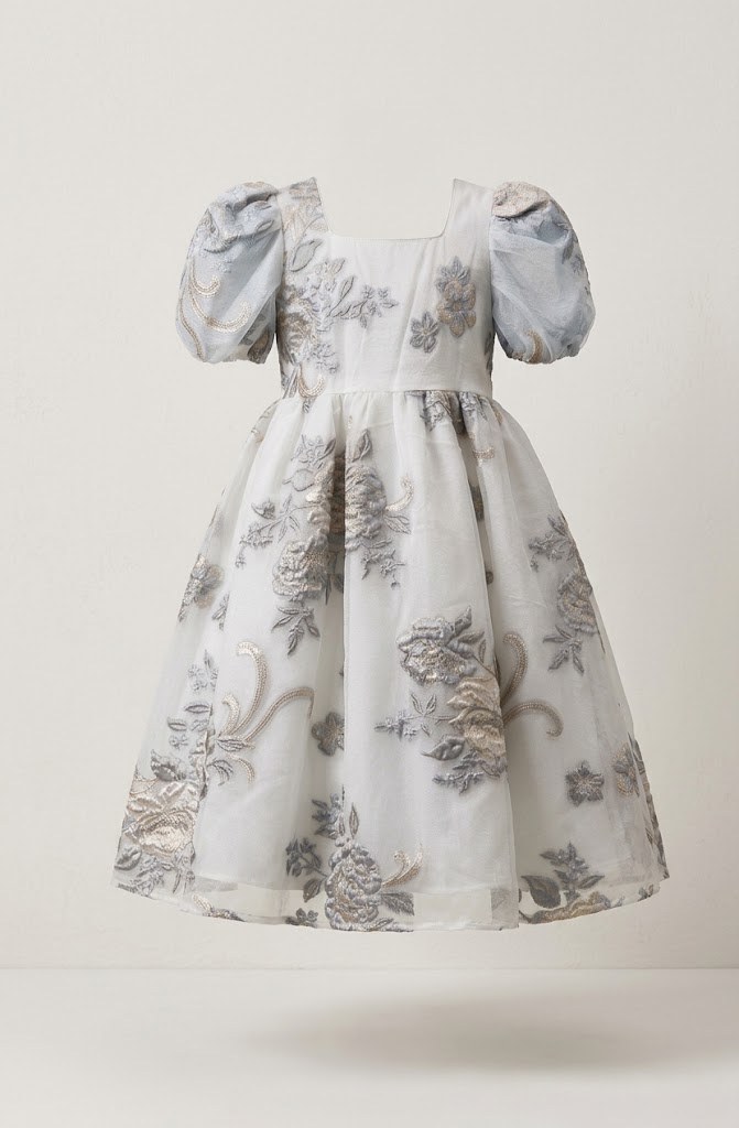 Vestido Plata Niña