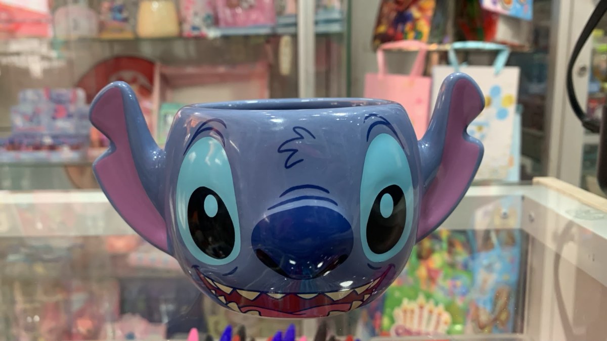 TAZA 3D STITCH SONRISA