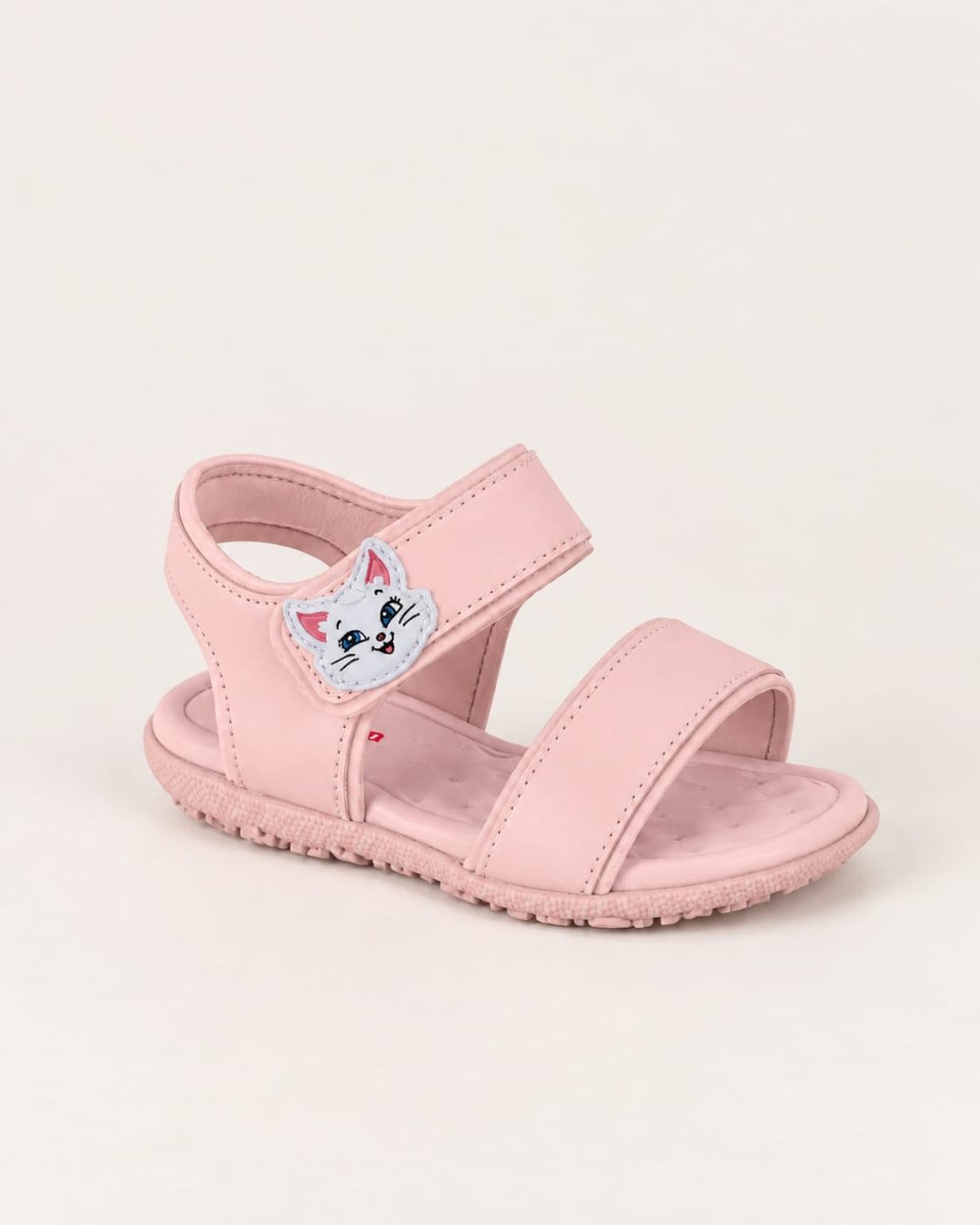 SANDALIAS DE NIÑA ROSA GATITA