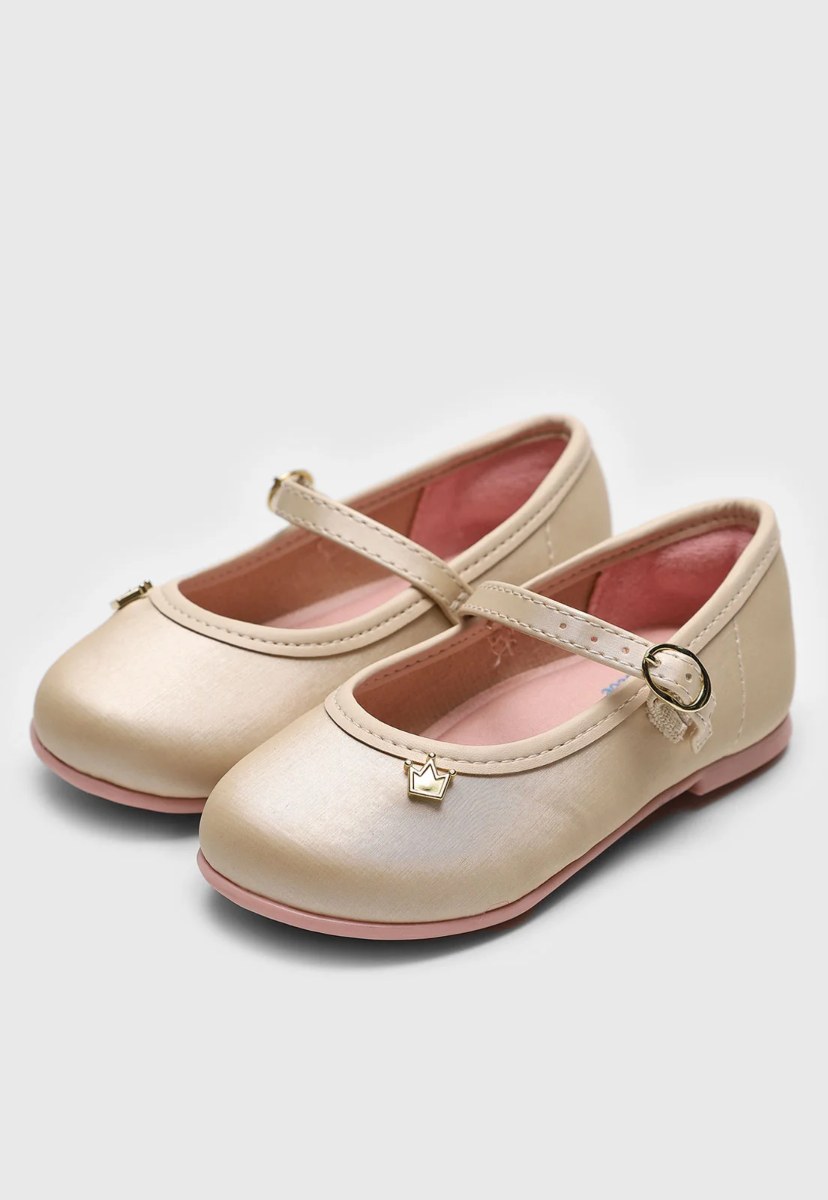 ZAPATOS DE NIÑA NAPA CREMA