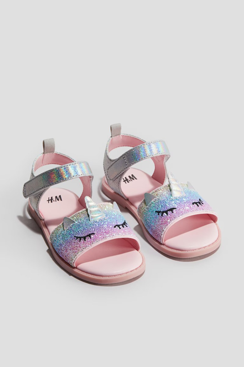 SANDALIAS DE NIÑA UNICORNIO