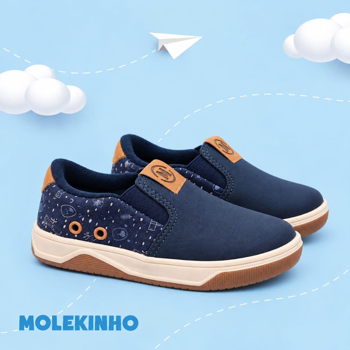 ZAPATO MOLEKHINO NAPA MARINA DE NIÑO
