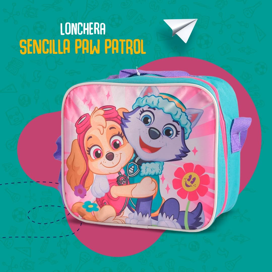 LONCHERA PAW PATROL DE NIÑA