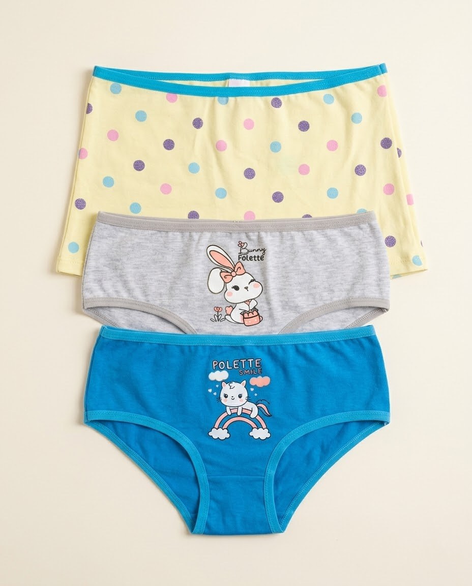 INTERIORES DE NIÑA X3 