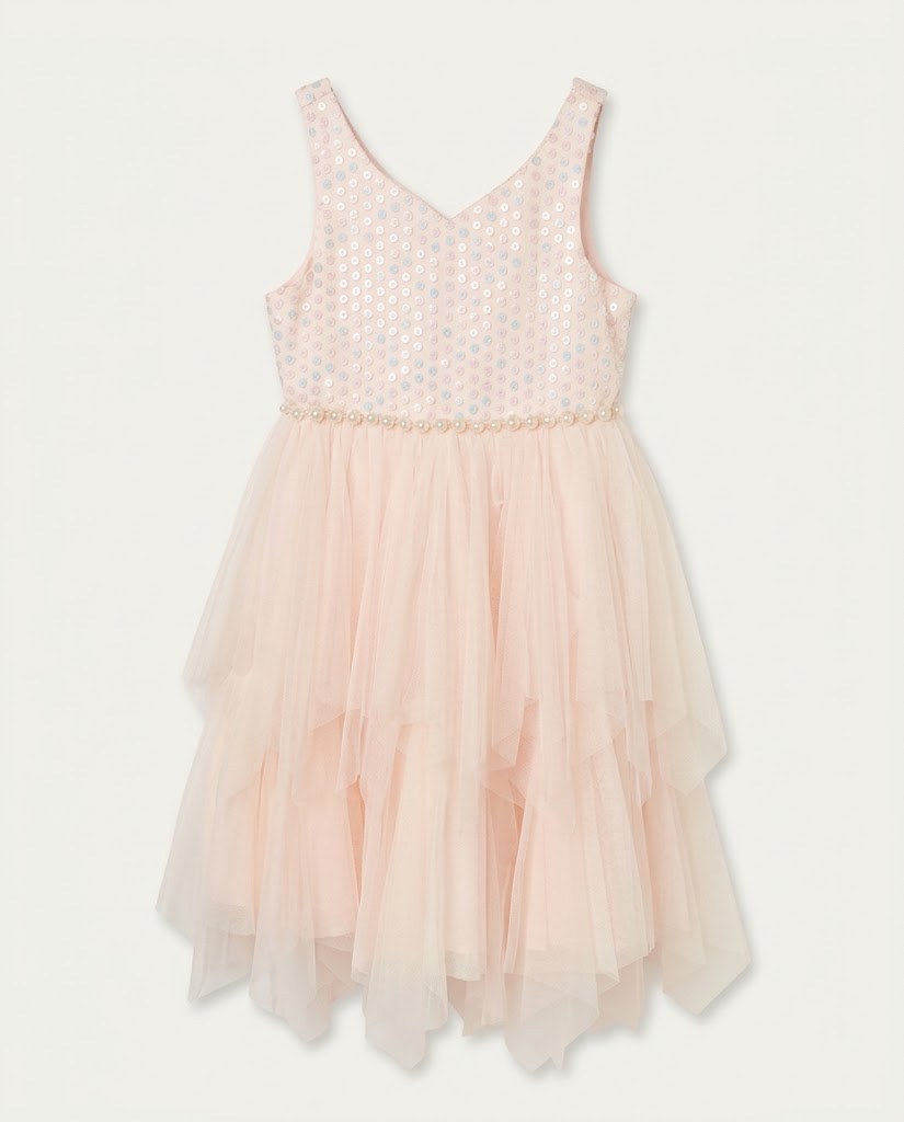 Vestido Tul Capas Niña