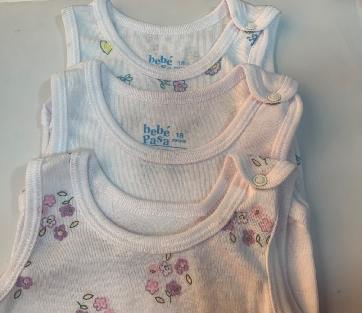 CAMISETA S/M NIÑA X3