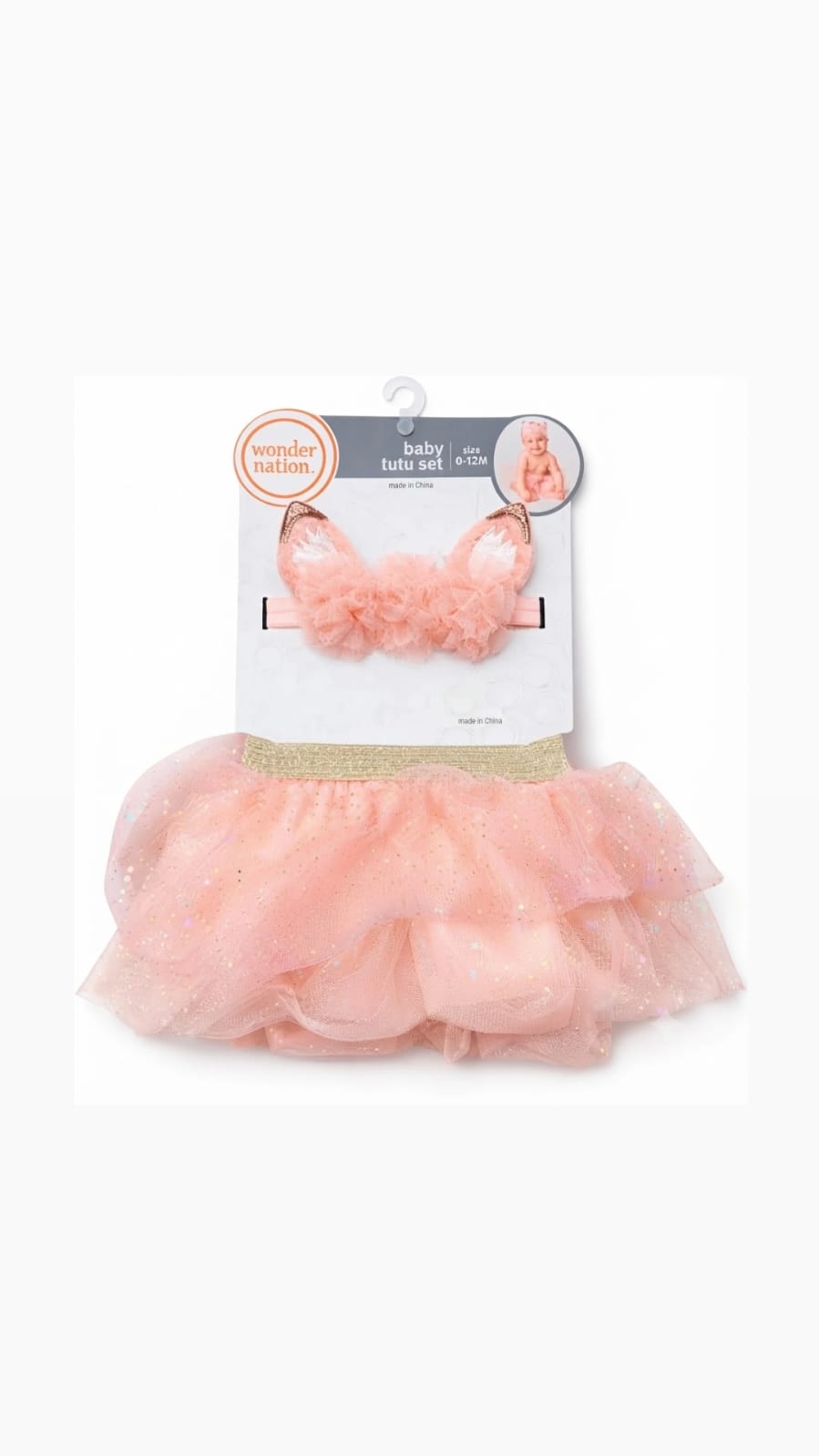 Set Tutú Y Cintillo Bebé Niña