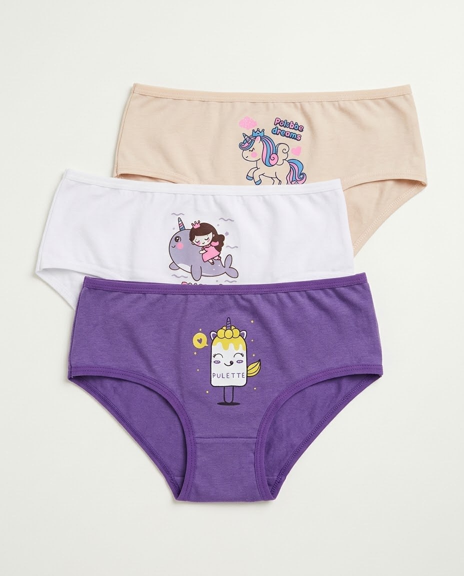 INTERIORES DE  NIÑA X3