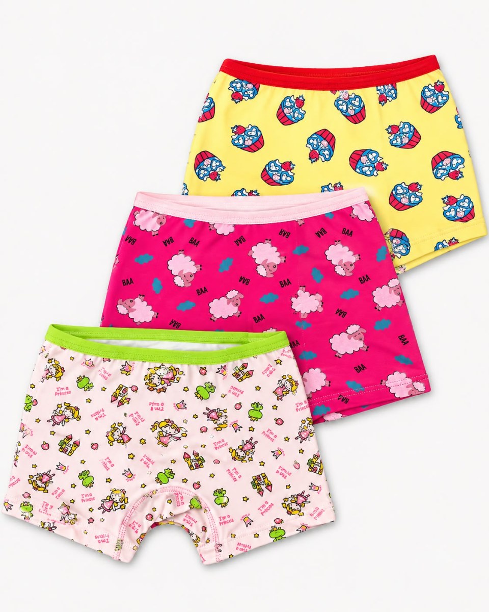 BOXER ESTAMPADO DE NIÑA