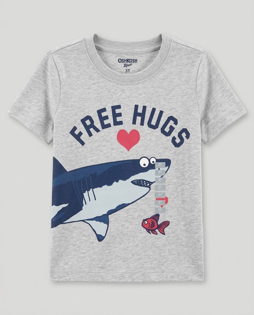 CAMISETA OSHKOSH  TIBURON