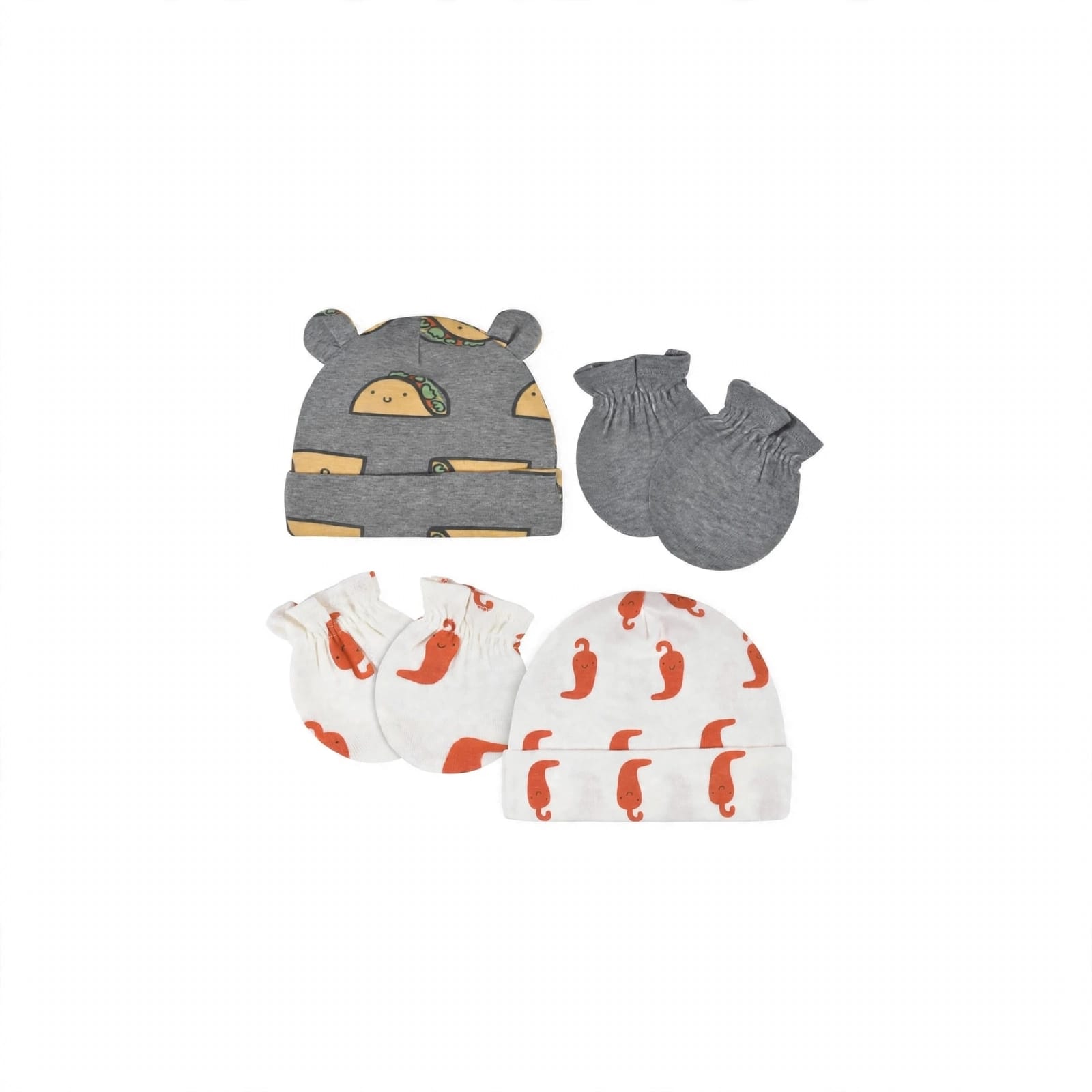 Set De Gorros Y Manoplas Bebé Niño