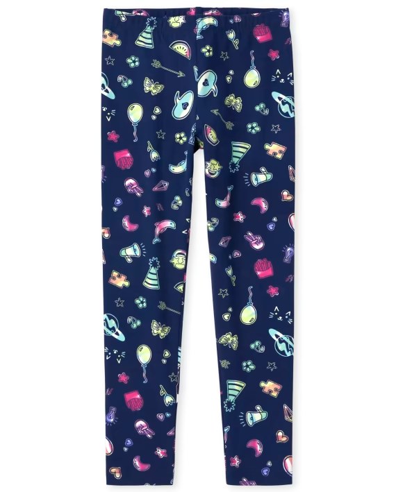 LEGGINGS PLACE AZUL ESTAMP.
