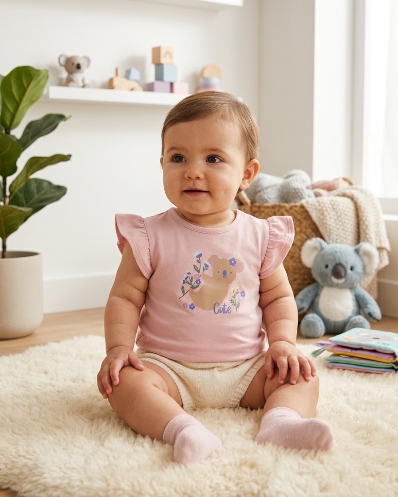 Blusa Flor Niña