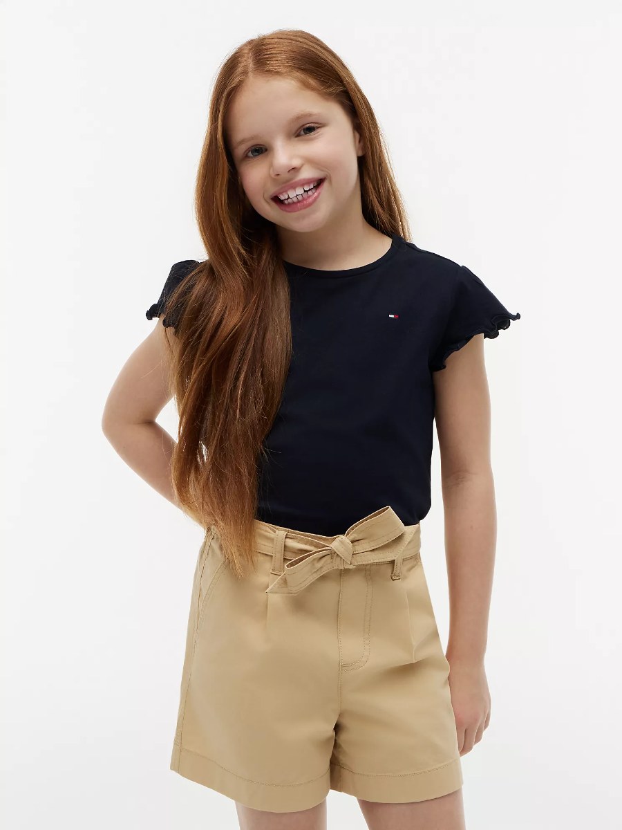 CAMISETA NIÑA AZUL TH
