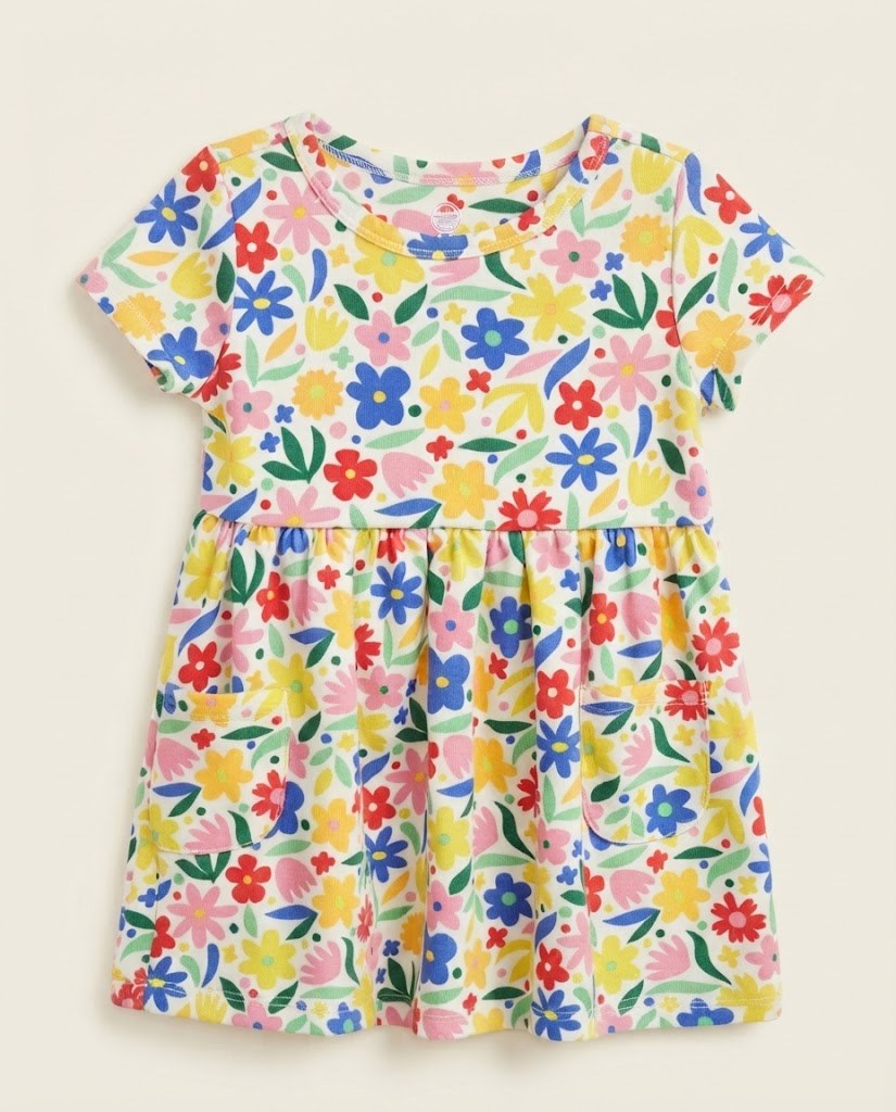 Vestido Flores Niña