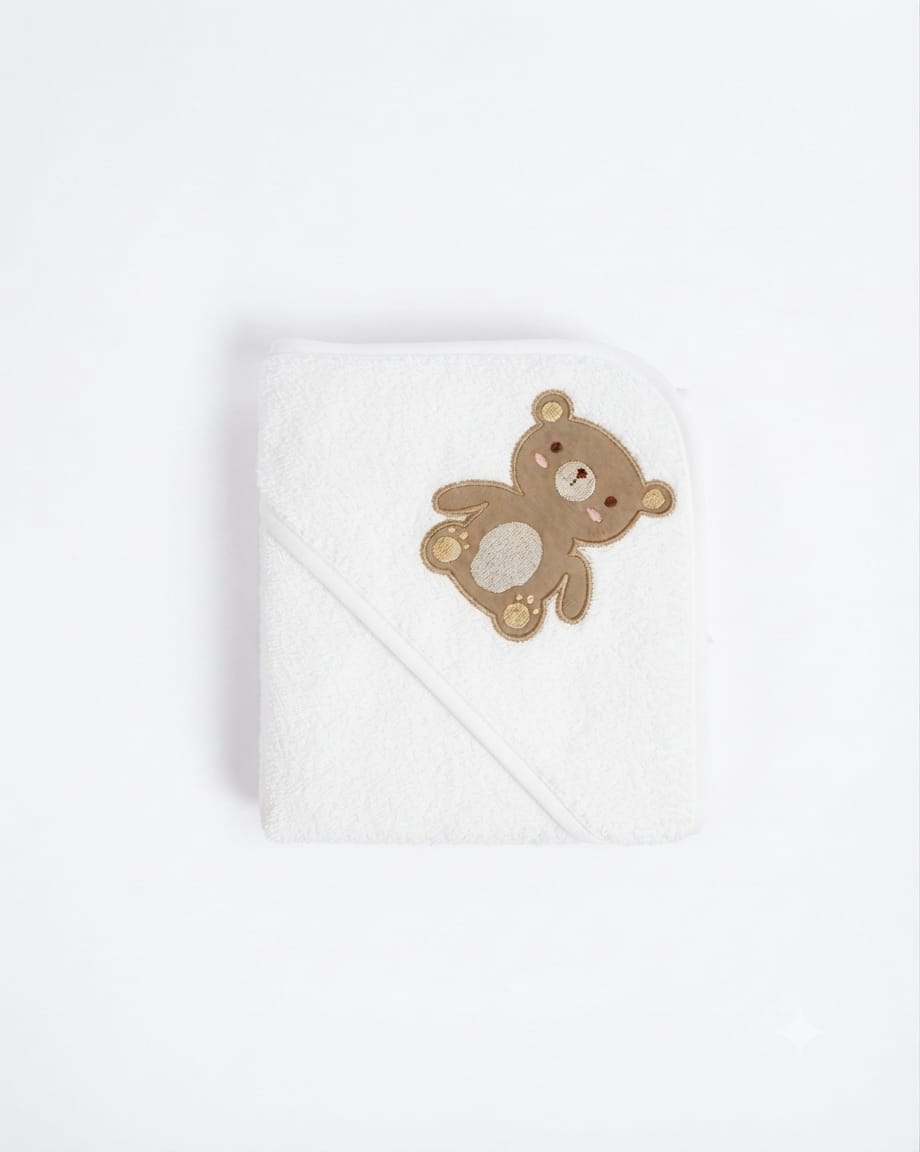 Toalla De Baño Bebé Niño De 95cm X 75cm