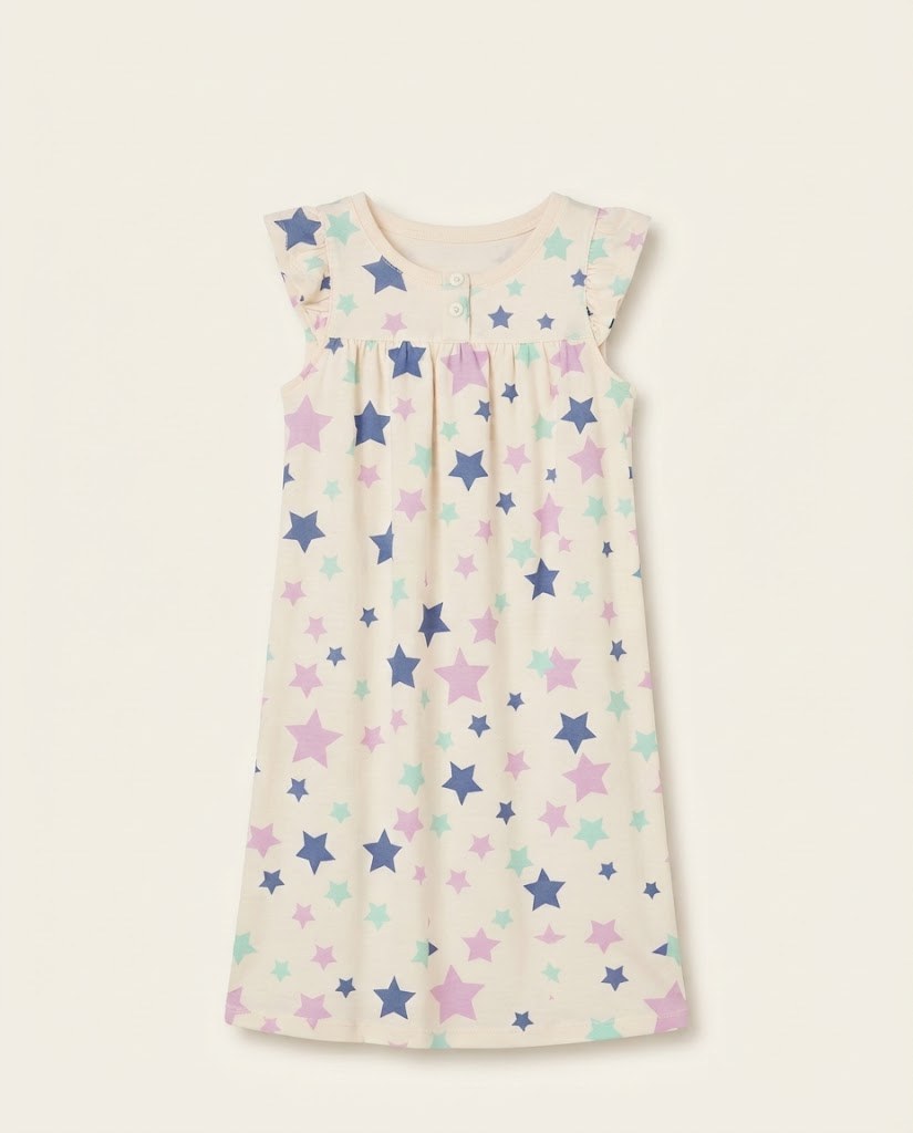 PIJAMA CAMISON ESTRELLAS T6