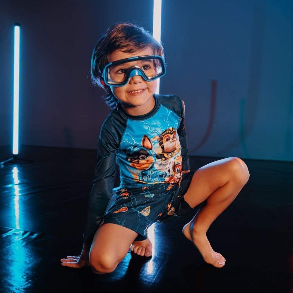 TRAJE DE BAÑO NIÑO DE 2 PIEZAS PAW PATROL