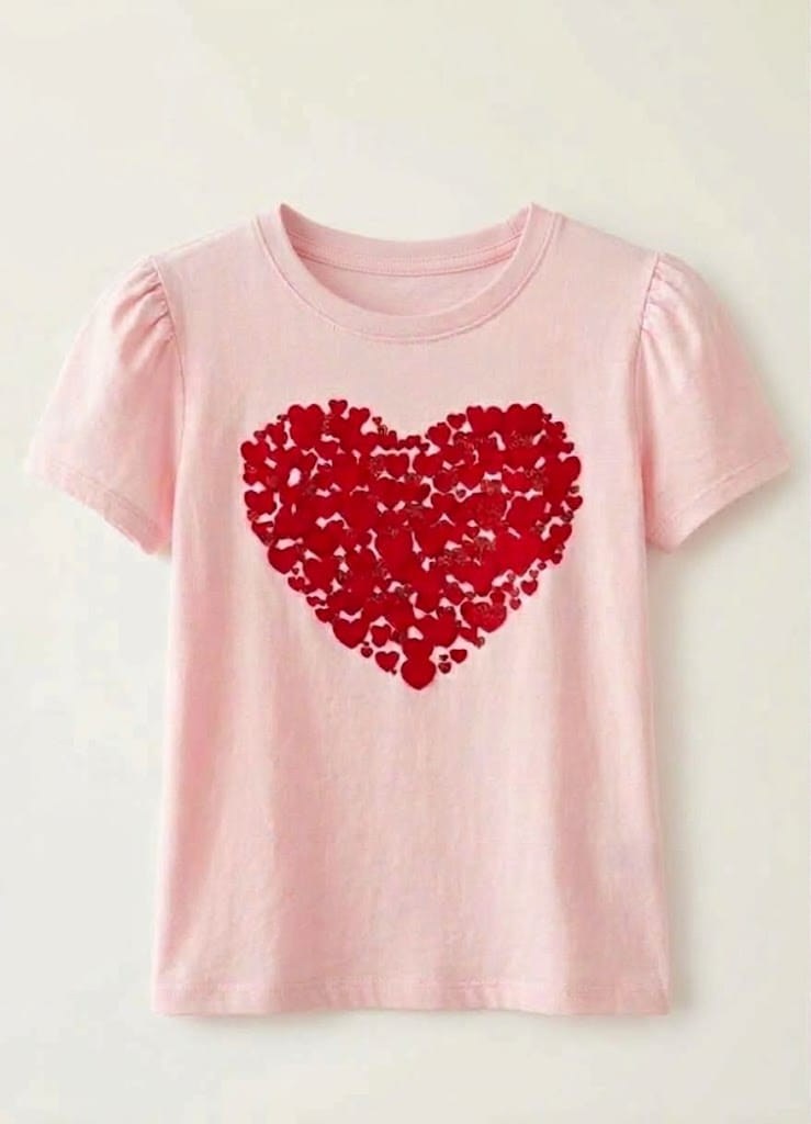 Blusa Corazon Rosa