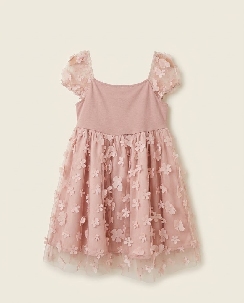 Vestido Flores Niña