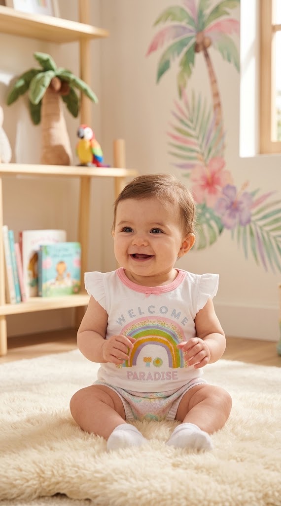 Blusa Arcoíris Niña