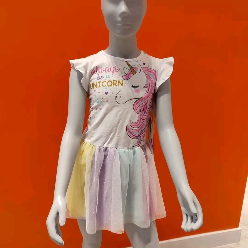 VESTIDO CON TUTÚ PARA NIÑA
