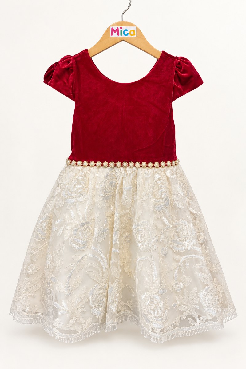 Vestido Gipiur Niña