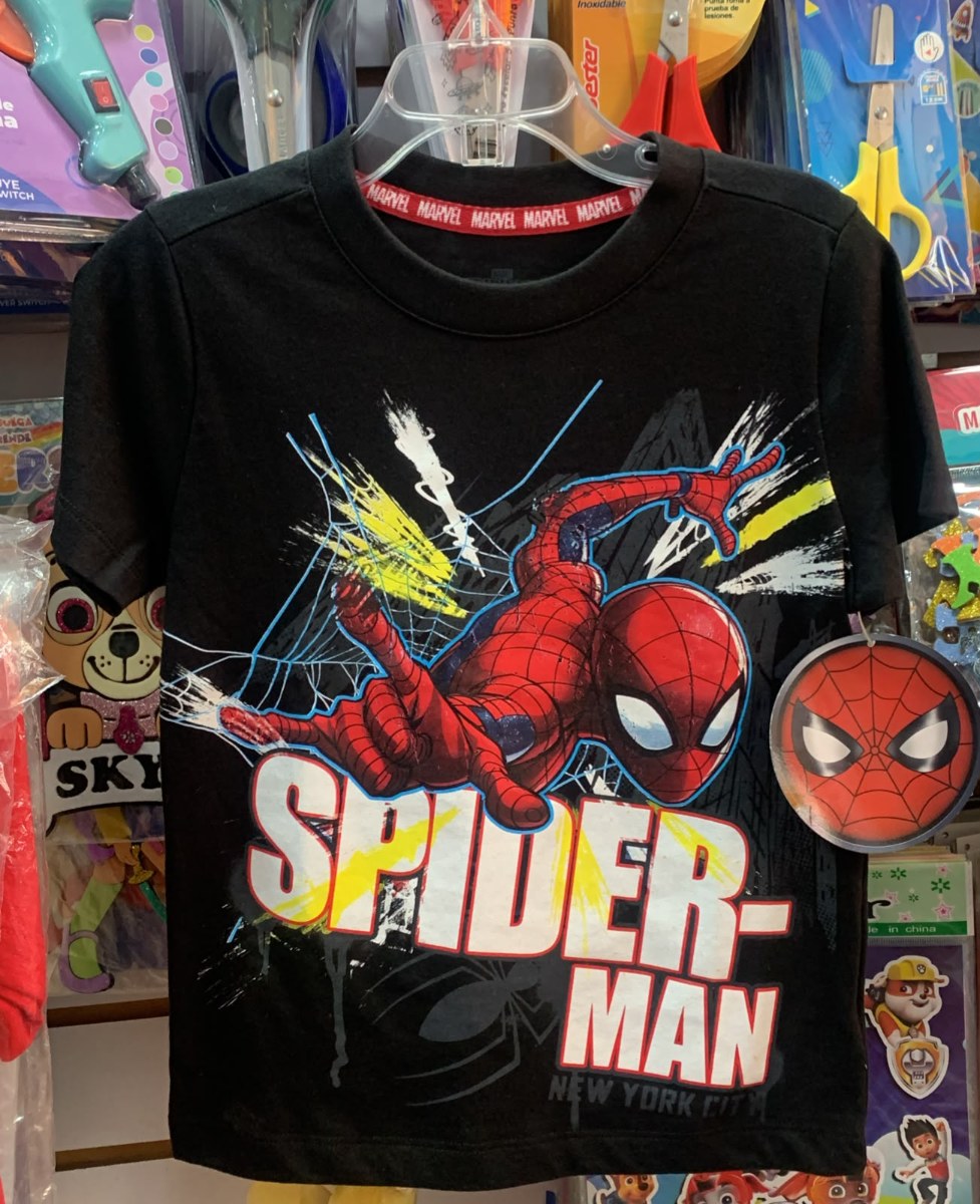 CAMISETA NIÑO SPIDERMAN