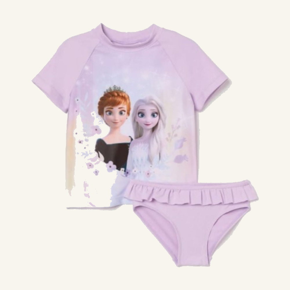 TRAJE DE BAÑO NIÑA DE 2 PIEZAS FROZEN